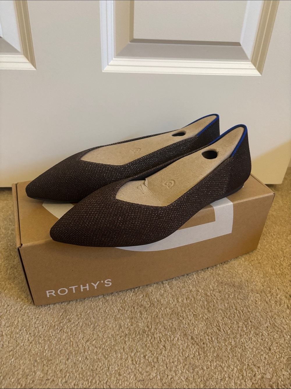 Rothy's The Point II - Brown Sunstone Size 8.5 - Picture 3 of 5